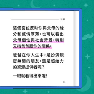 紫微斗數 父母宮 解析